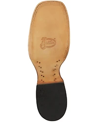 Justin Men's King Kango Exotic Full-Quill Ostrich Western Boots - Broad Square Toe