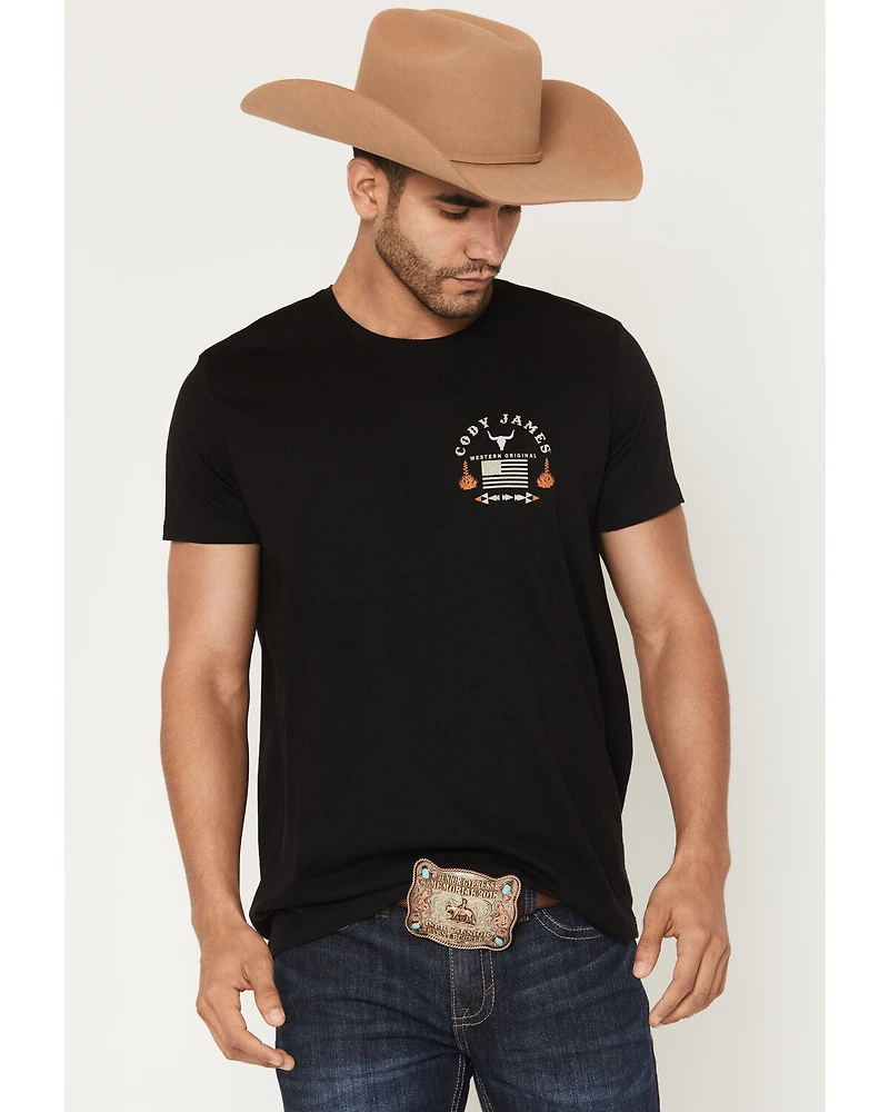 Cody James Men's Agave Desert Short Sleeve Graphic T-Shirt