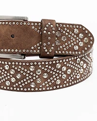 Shyanne Women's Brown Tempt To Shine Belt