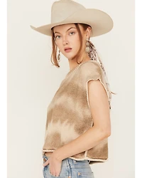 Free People Women's Stolen Hearts Washed Sweater