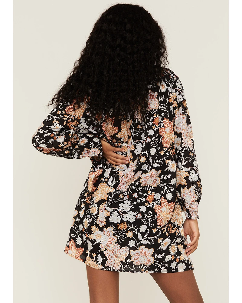 Revel Women's Floral A-Line Mini Dress