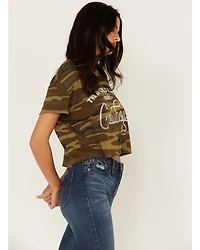 Bohemian Cowgirl Women's Need More Cowboys Graphic Short Sleeve Tee
