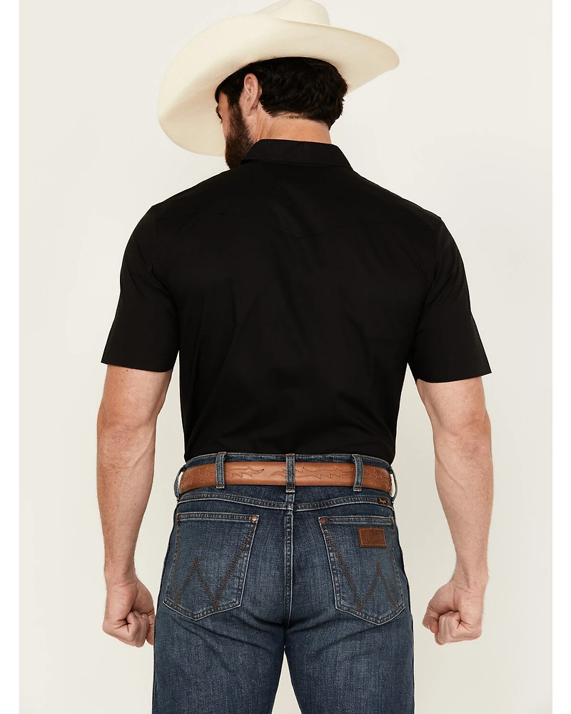 Kimes Ranch Men's Rio Short Sleeve Pearl Snap Performance Shirt