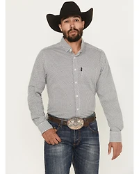 Ariat Men's Meyer Floral Print Long Sleeve Button-Down Western Shirt