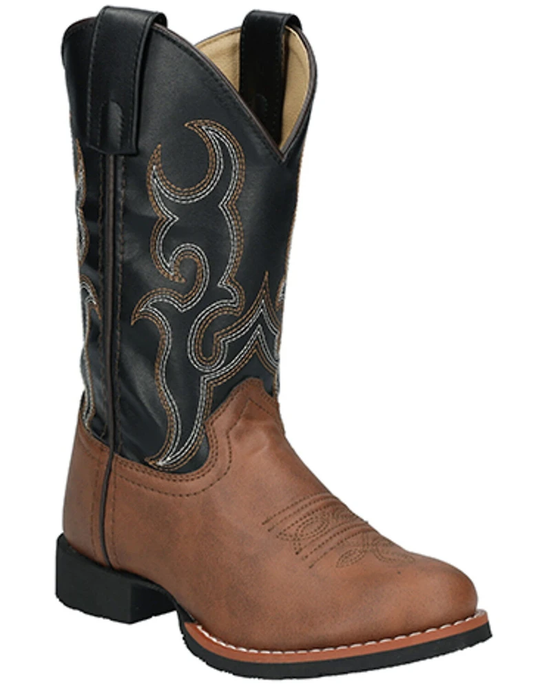Smoky Mountain Boys' Mustang Western Boots - Round Toe