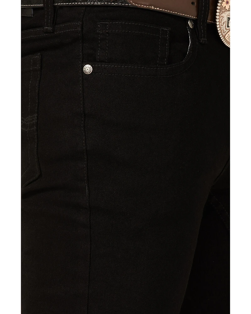 Cody James Men's Night Rider Wash Wyatt Slim Bootcut Stretch Denim Jeans - Tall