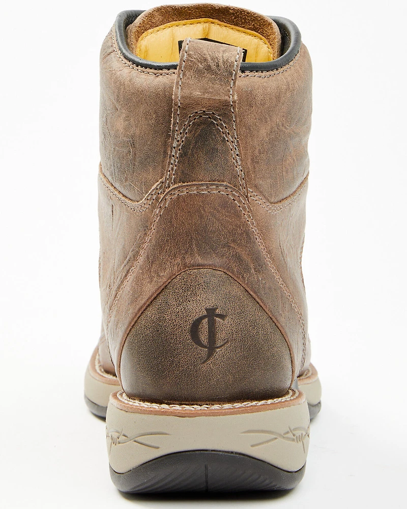 Cody James Men's 6.5" Xero Lite Lace-Up Moc Work Boots - Composite Toe