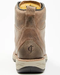 Cody James Men's 6.5" Xero Lite Lace-Up Moc Work Boots - Composite Toe