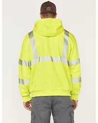 Carhartt Men's Hi-Vis Loose Fit Thermal Full-Zip Hooded Work Jacket