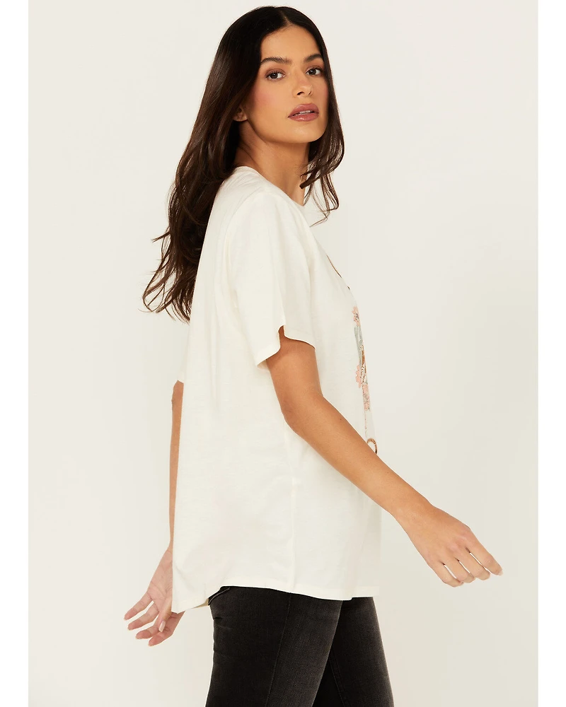 Idyllwind Women's Cowboys Do It Better Embellished Short Sleeve Graphic Tee