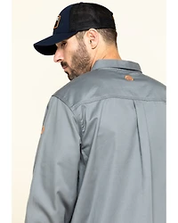 Hawx Men's FR Long Sleeve Woven Work Shirt