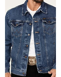 Wrangler Men's Unlined Medium Wash Denim Jacket