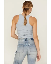 Cleo + Wolf Women's Easy Ribbed Layering Tank Top