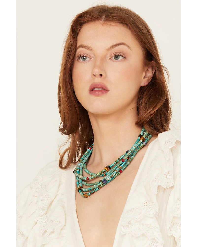 Paige Wallace Women's Rondelle Necklace