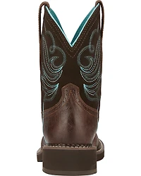 Ariat Women's Fatbaby Heritage Dapper Western Boots - Round Toe