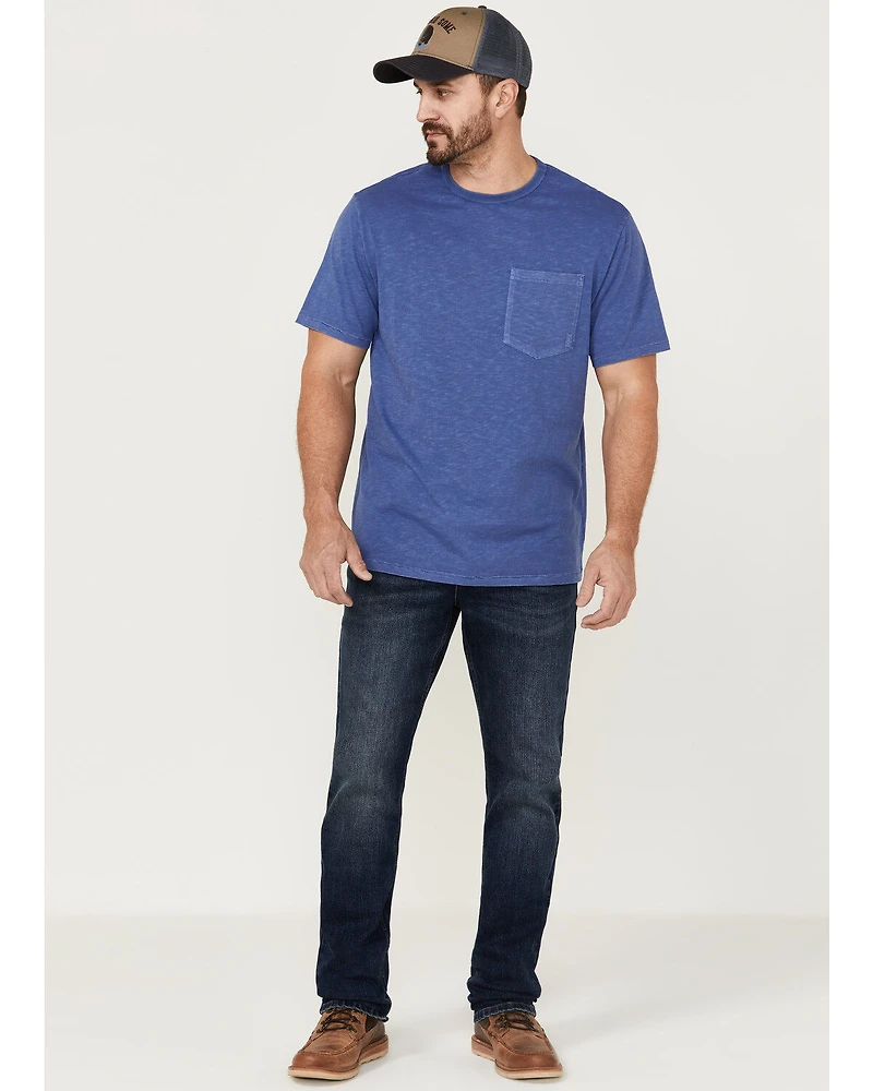 Brothers and Sons Men's Solid Basic Short Sleeve Pocket T-Shirt