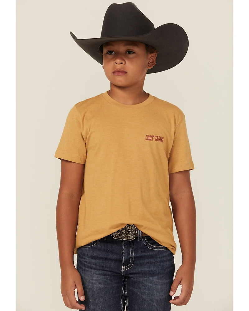 Cody James Boys' Cowboy Short Sleeve Graphic T-Shirt