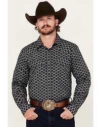 Gibson Trading Co Men's Icons Striped Long Sleeve Snap Western Shirt