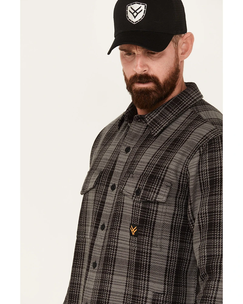 Hawx Men's Brawny Flannel Work Shirt