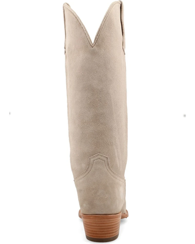 Back Star Women's Addison Suede Tall Western Boots - Snip Toe