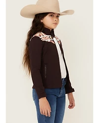 Shyanne Girls' Southwestern Print Softshell Jacket