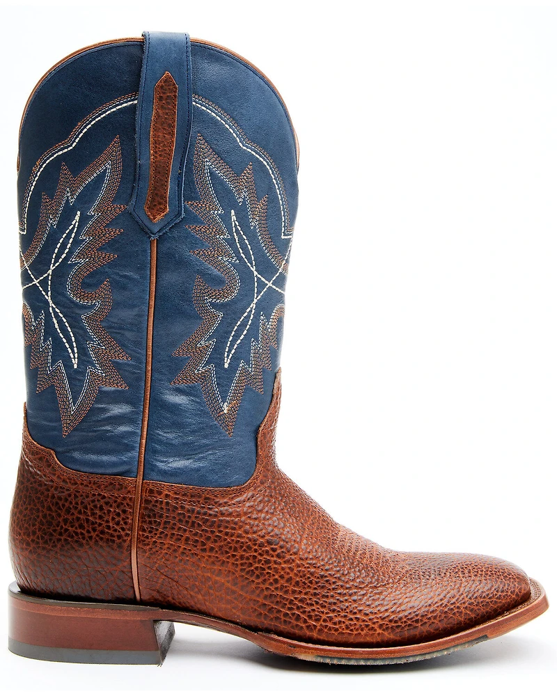 Cody James Men's Whiskey Blues Western Performance Boots - Broad Square Toe
