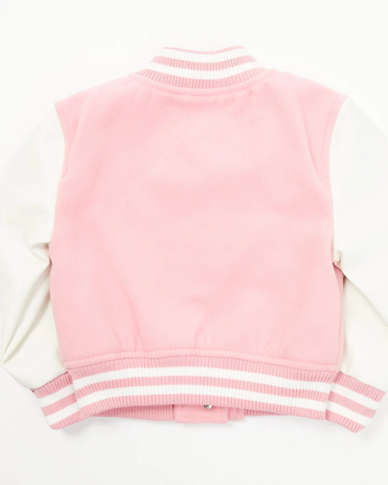 Urban Republic Toddler Girls' Varsity Jacket