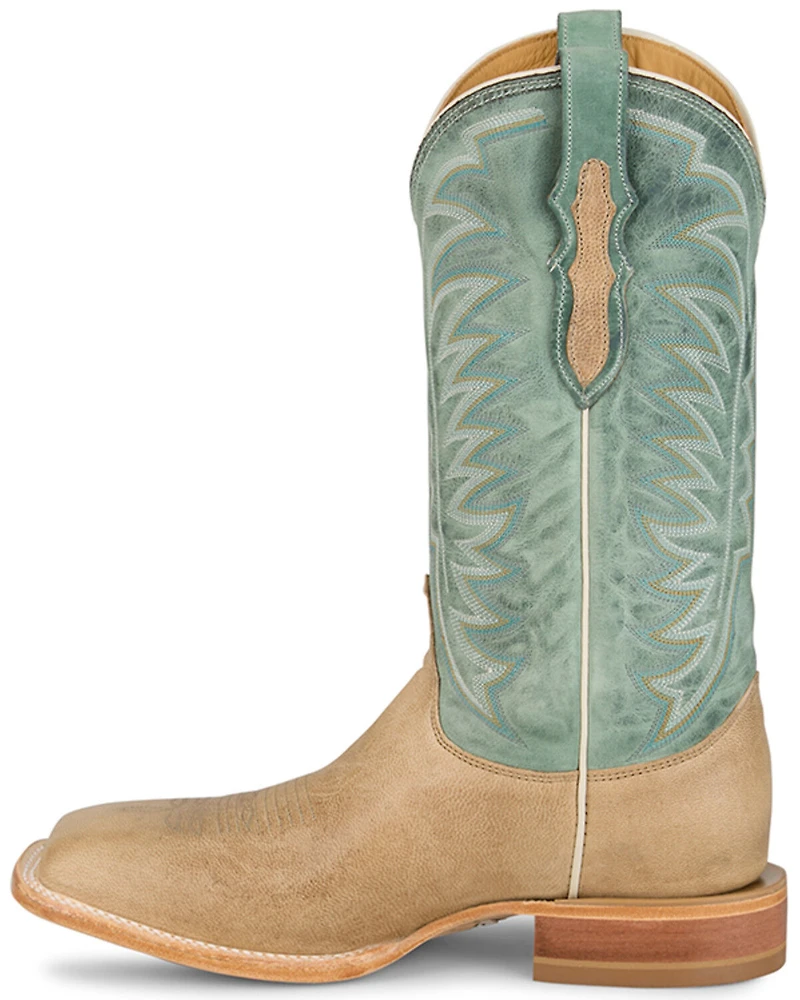 Justin Men's Burchett Performance Western Boots - Broad Square Toe