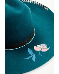 Shyanne Women's Mabel Embroidered Felt Cowboy Hat