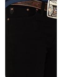 Moonshine Spirit Men's Night Star Wash Decker Slim Straight Stretch Denim Jeans