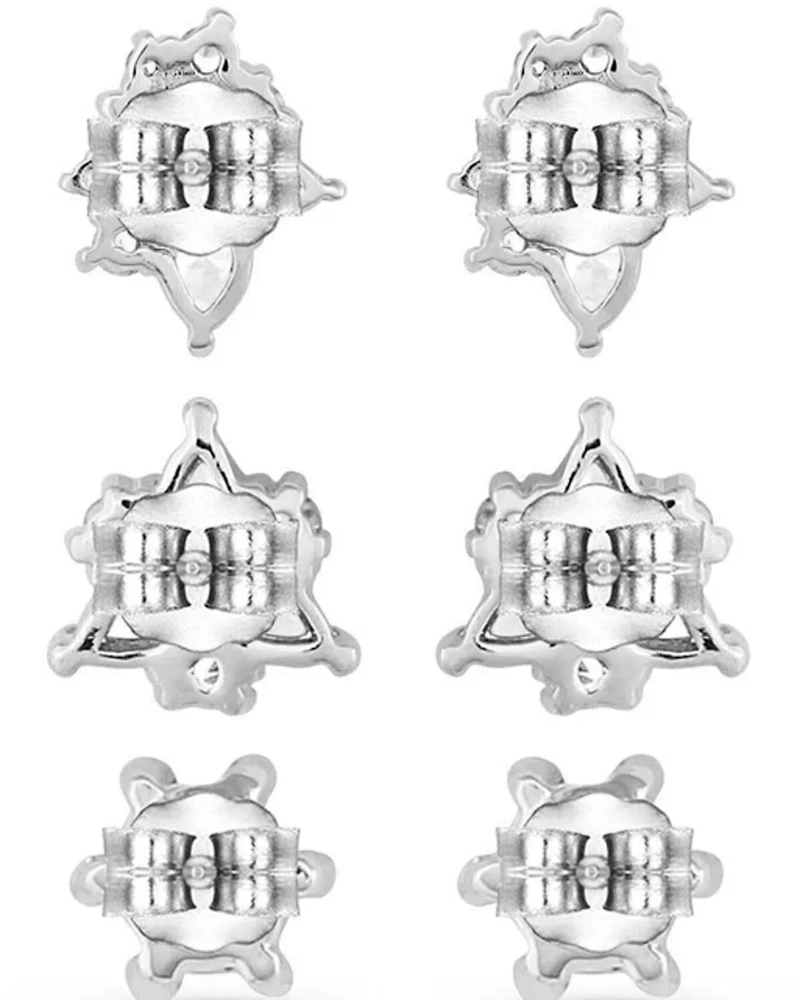 Montana Silversmiths Women's Crystal Stud Earrings Set - 3-Piece