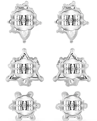 Montana Silversmiths Women's Crystal Stud Earrings Set - 3-Piece
