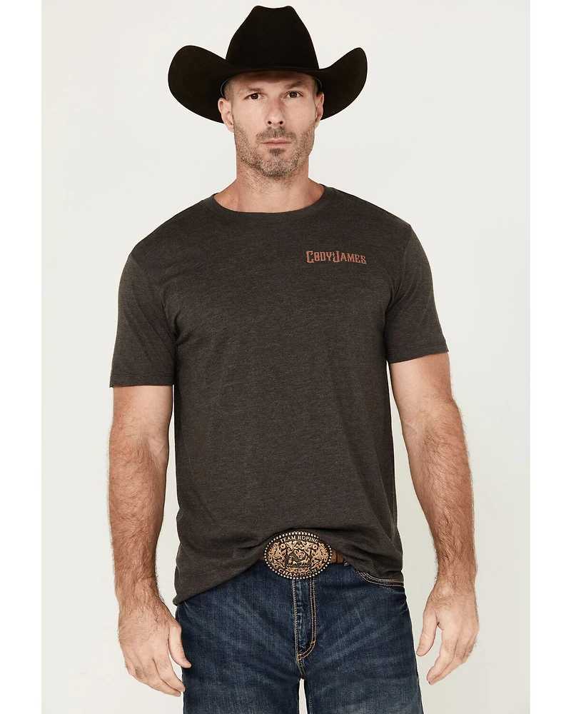 Cody James Men's Troubled Skeleton Short Sleeve Graphic T-Shirt