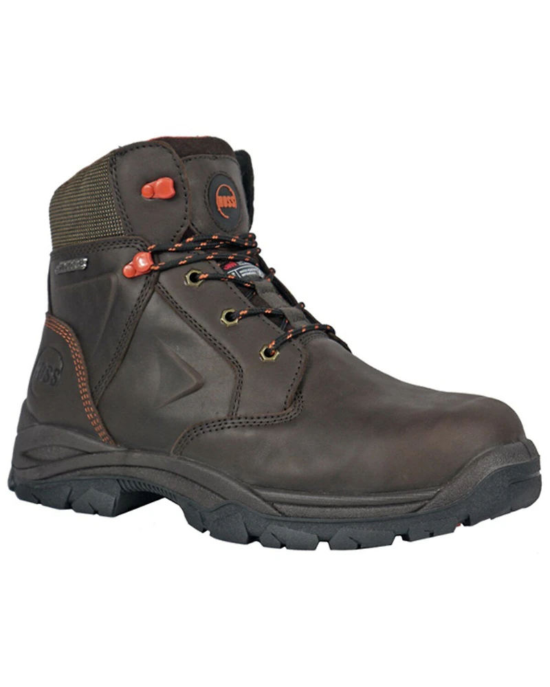 Hoss Men's Hudson 6" Lace-Up Boots - Composite Toe