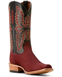 Ariat Men's Futurity Relentless Gold Rush Exotic Lizard Western Boots - Square Toe