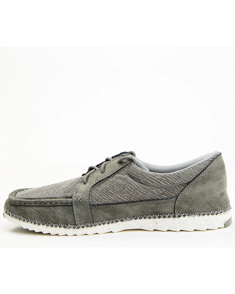 Twisted X Men's Zero Gray Slip-On Casual Driving Moc