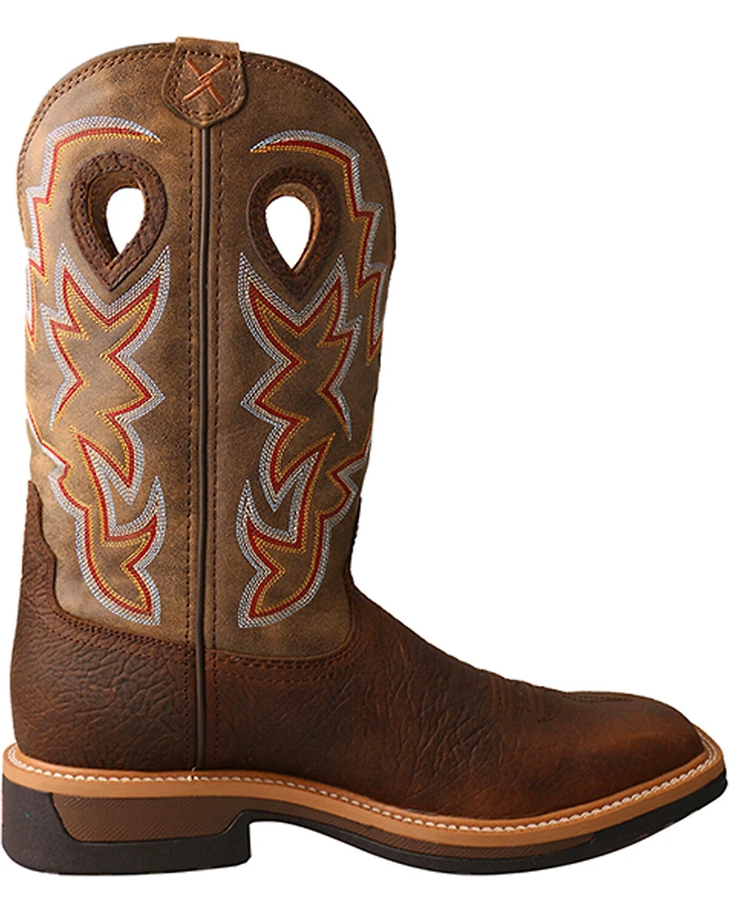Twisted X Men's Lite Western Work Boots - Alloy Toe