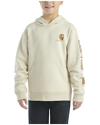 Carhartt Little Boys' Solid Logo Hooded Sweatshirt