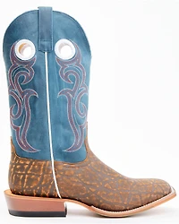 HorsePower Men's Sugared Western Boots - Broad Square Toe