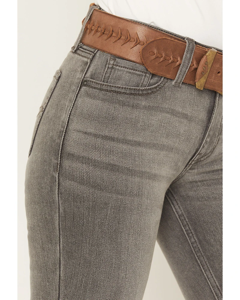 Shyanne Women's Banks Mid Rise Bootcut Comfort Stretch Denim Jeans