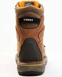 Hawx Men's 8" Crew Chief Internal Met Guard Work Boots - Composite Toe