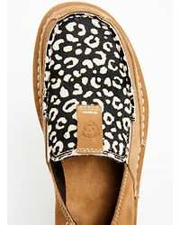 Ariat Women's Cheetah Print Cruiser Shoes - Moc Toe