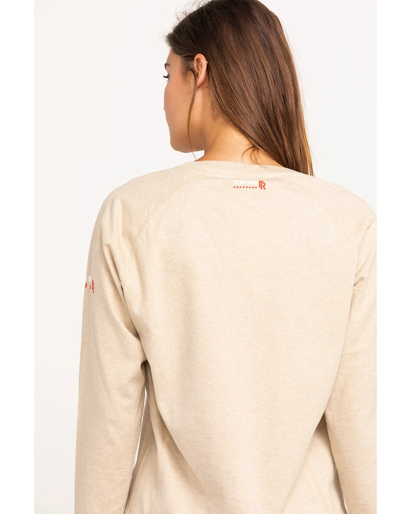 Ariat Women's FR Air Crew Long Sleeve Work Tee