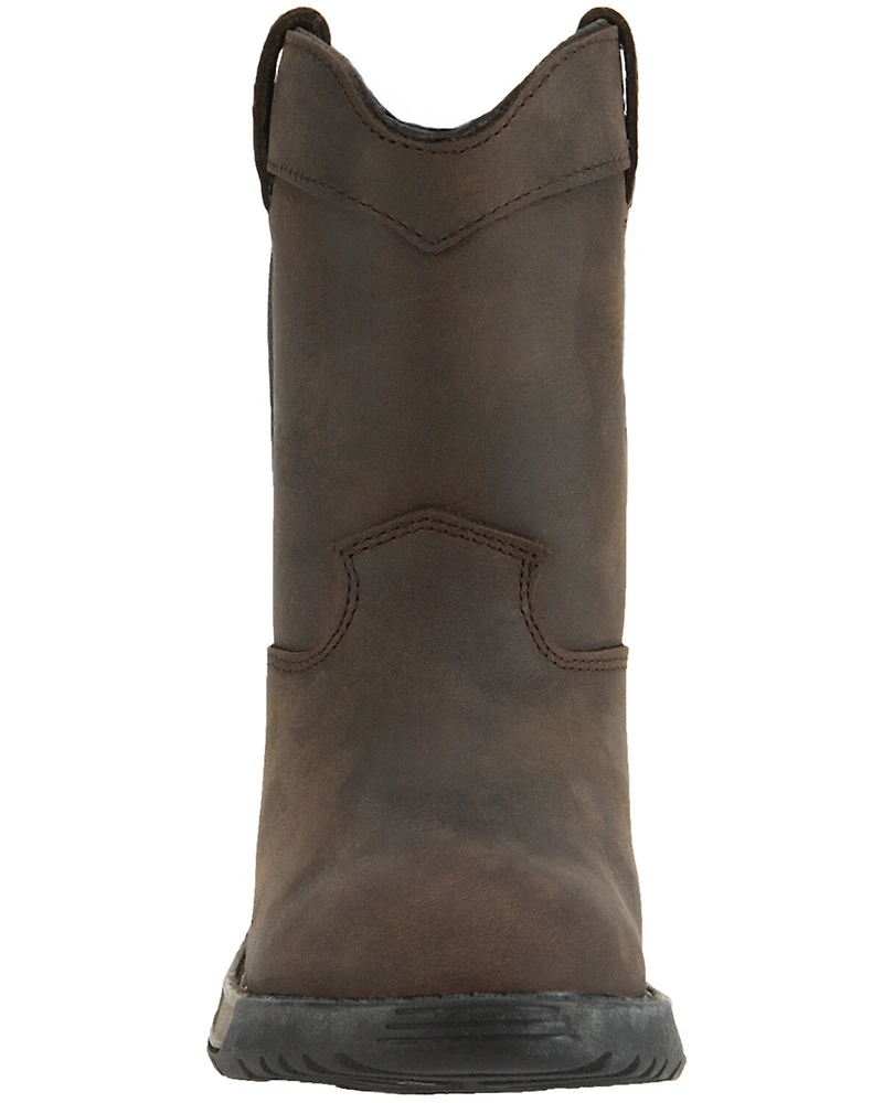 Rocky Boys' Southwest Pull On Boots - Round Toe