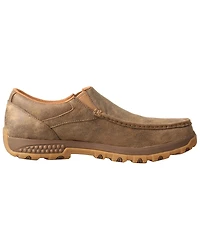 Twisted X Men's CellStretch Slip-On Driving Shoes - Moc Toe