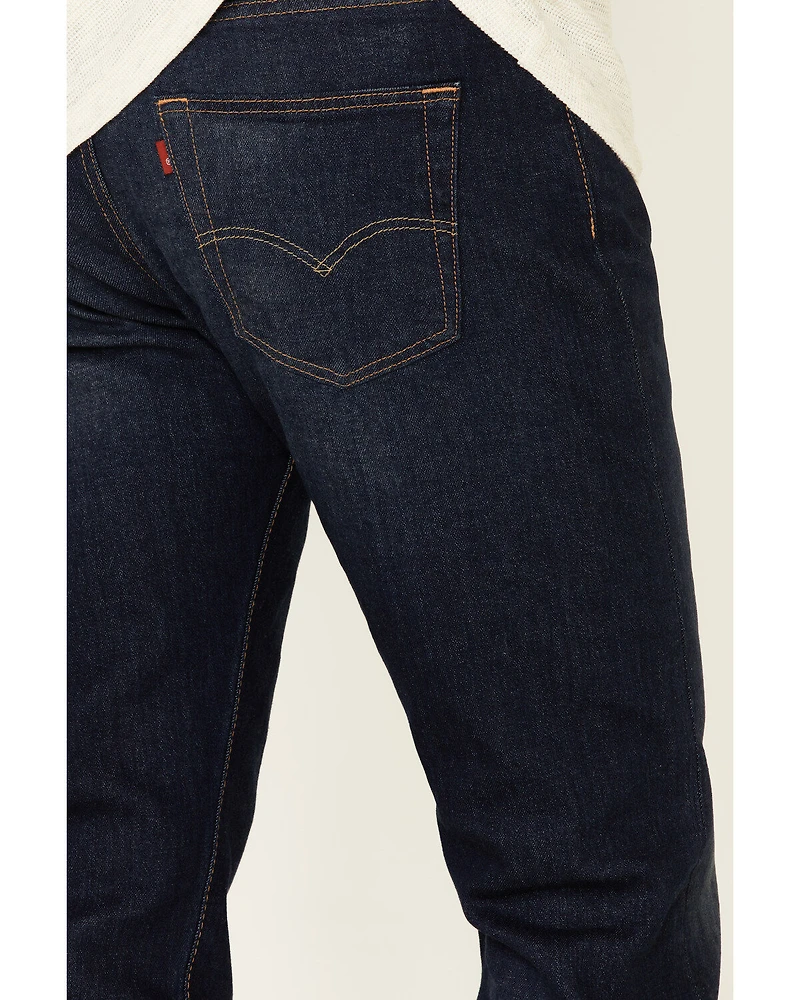 Levi's Men's 501 Original Fit Anchor Stretch Straight Jeans