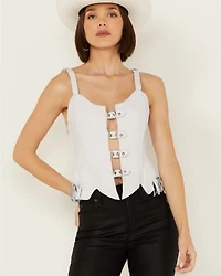 Understated Leather Women's Finish Line Corset