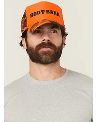 Boot Barn Camo Print Logo Ball Cap