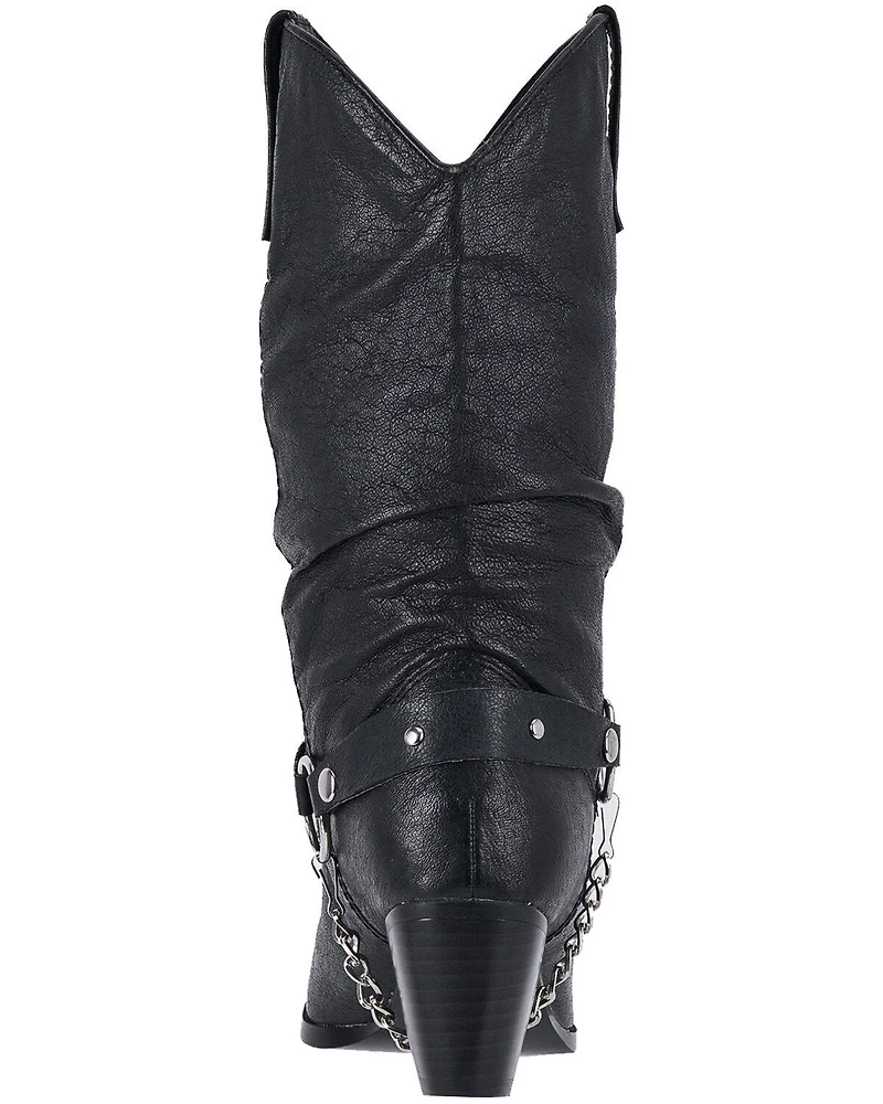 Dingo Women's Supple Pigskin Western Boots - Round Toe