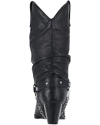 Dingo Women's Supple Pigskin Western Boots - Round Toe